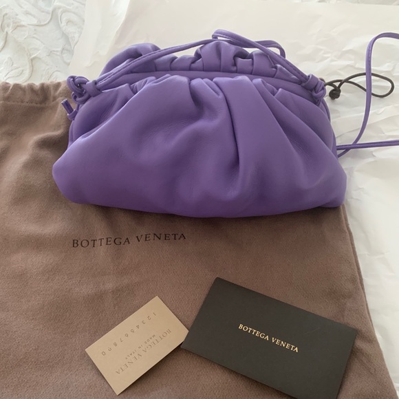 Bottega Venetta the mini pouch purple - Picture 3 of 3
